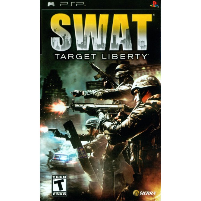 Игра SWAT: Target Liberty (PSP) б/у