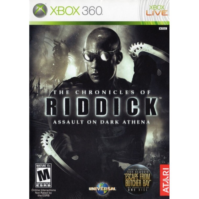 Игра The Chronicles Of Riddick: Assault on Dark Athena (Xbox 360) (eng) б/у