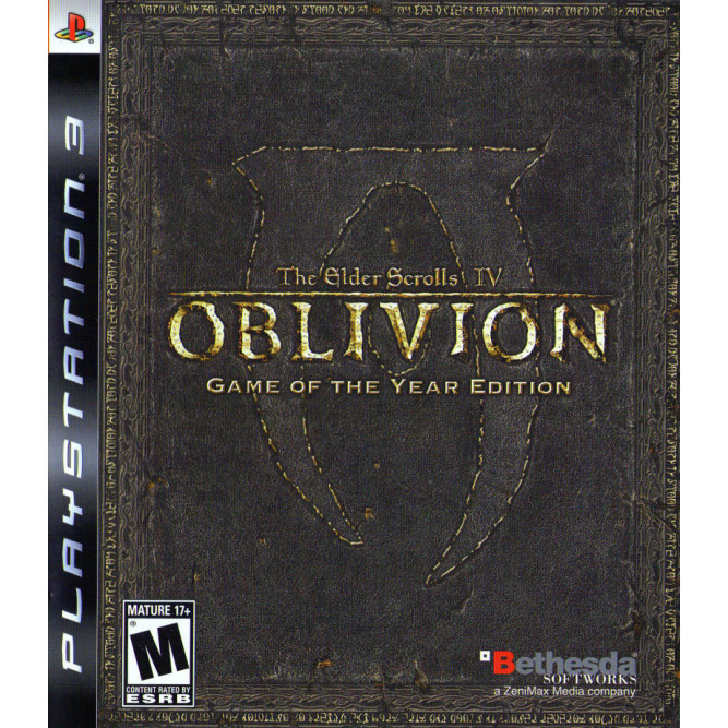 Игра The Elder Scrolls IV: Oblivion (Game Of The Year edition) (PS3) (eng) б/у