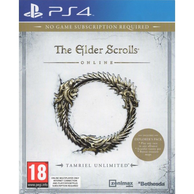 Игра The Elder Scrolls Online: Tamriel Unlimited (PS4) (eng) б/у