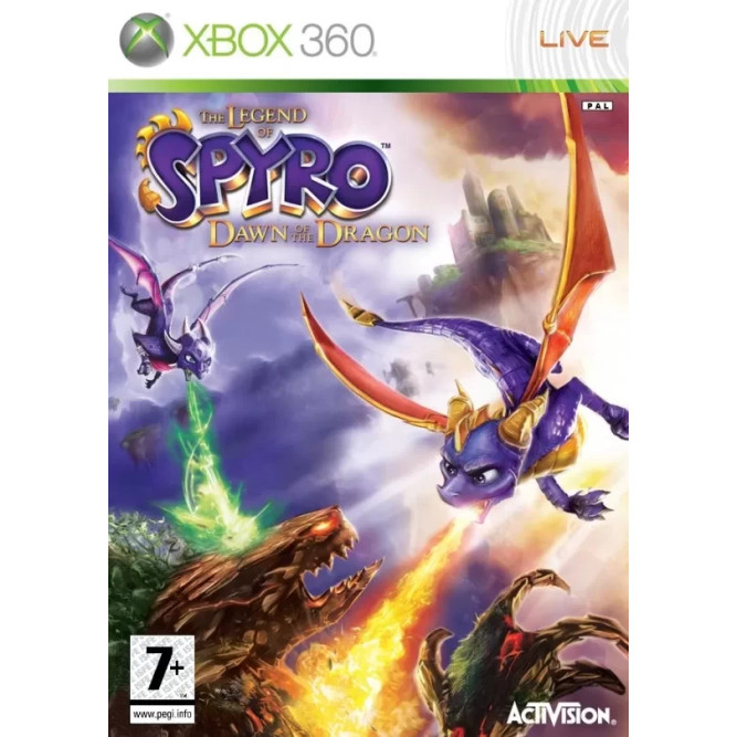 Игра The Legend of Spyro. Dawn of the Dragon (Легенда о Спайро: Рождение дракона) (Xbox 360) (eng) б/у
