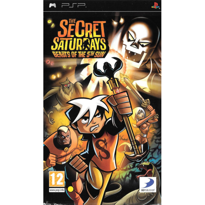 Игра The Secret Saturdays: Beasts Of The 5th Sun (PSP) б/у