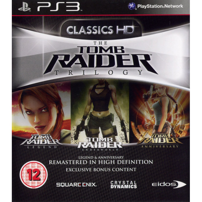 Игра Tomb Raider HD Trilogy (PS3) (eng) б/у