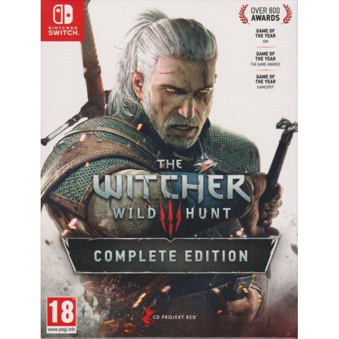 Игра Ведьмак 3: Дикая Охота - Полное издание (The Witcher III: Wild Hunt - Complete Edition) (Nintendo Switch) (rus)