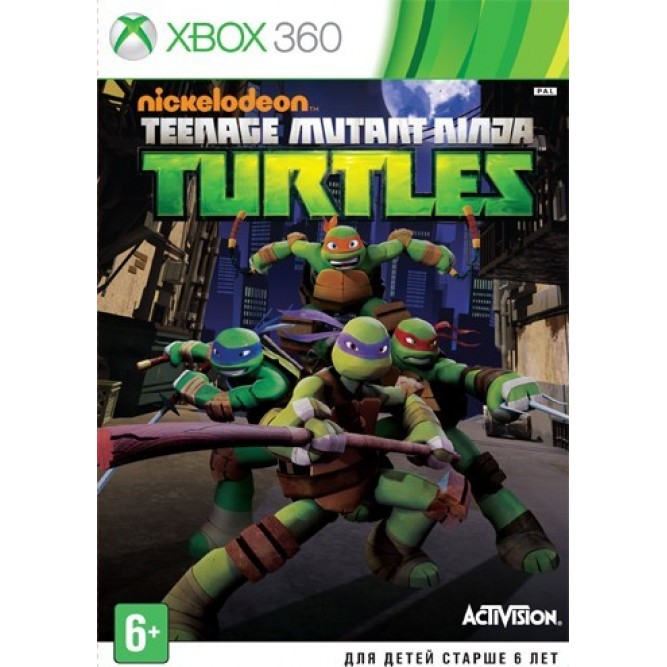 Игра Teenage Mutant Ninja Turtles (Xbox 360) б/у