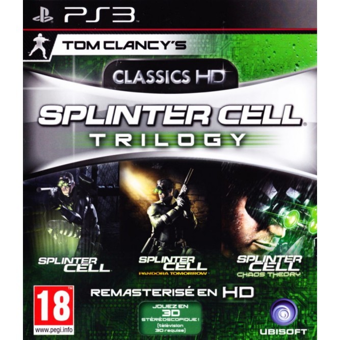 Игра Tom Clancy's Splinter Cell Trilogy (PS3) б/у