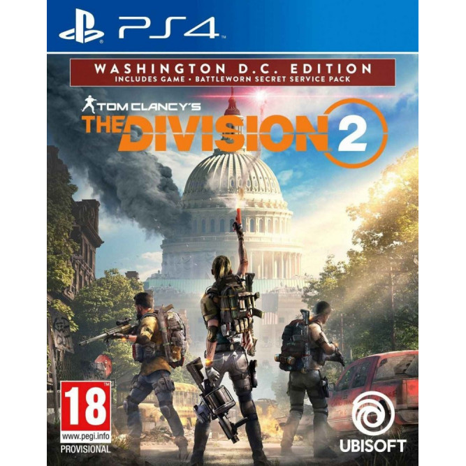 Игра Tom Clancy's The Division 2. Washington DC Edition (PS4) б/у (rus)