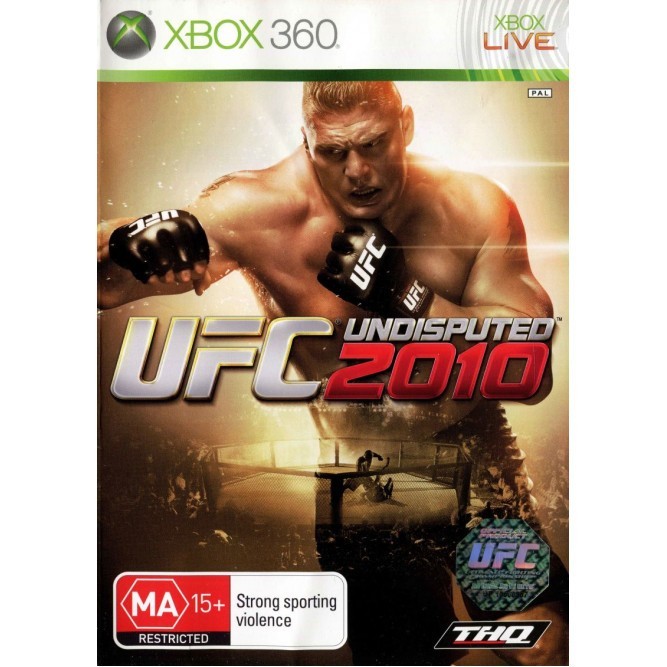 Игра UFC Undisputed 2010 (Xbox 360) б/у
