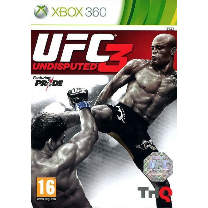Игра UFC Undisputed 3 (Xbox 360) б/у