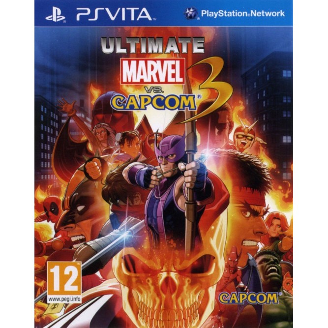 Игра Ultimate Marvel vs Capcom 3 (PS Vita) б/у (eng)