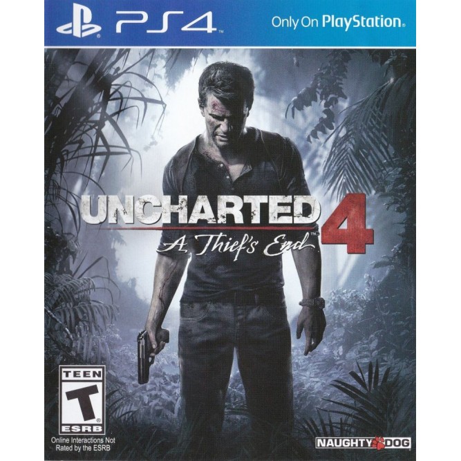Игра Uncharted 4: A Thief's End (PS4) б/у (eng)