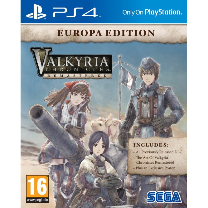 Игра Valkyria Chronicles Remastered. Europa Edition (PS4) б/у