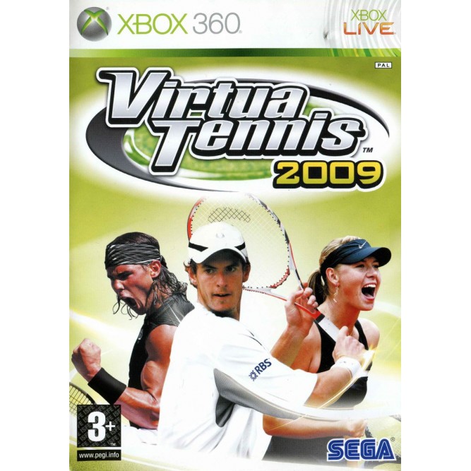 Игра Virtua Tennis 2009 (Xbox 360) б/у