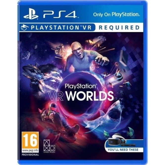 Игра PlayStation VR Worlds (PS4) б/у