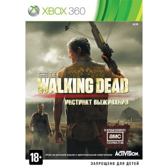 Игра The Walking Dead. Инстинкт выживания (Xbox 360) (rus sub) б/у