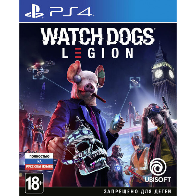 Игра Watch Dogs: Legion (PS4) (rus) б/у
