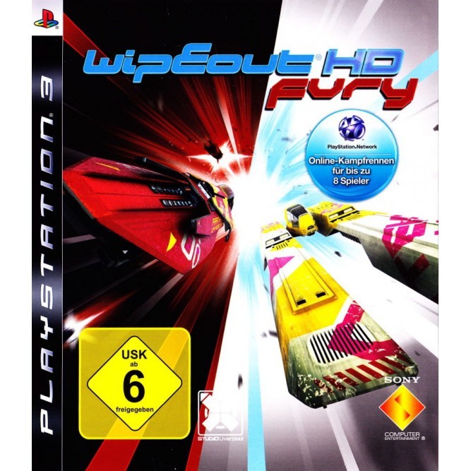 Игра WipEout HD: Fury (PS3) б/у