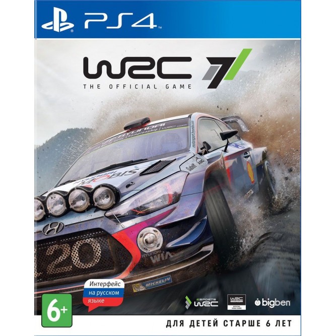 Игра WRC 7 (PS4) б/у (rus)