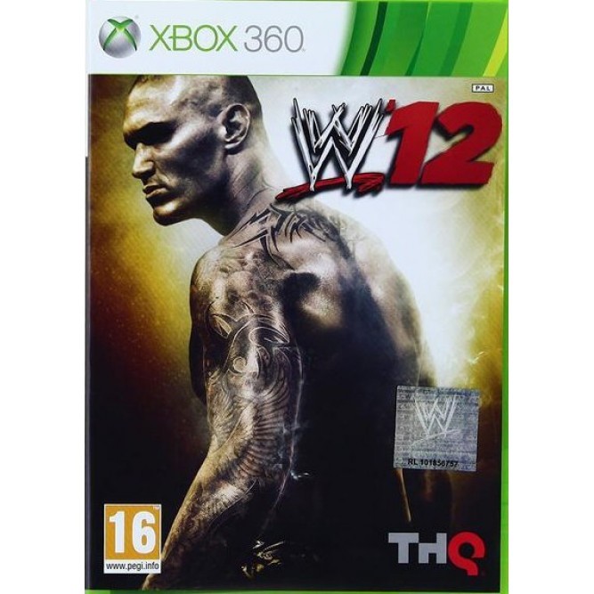Игра WWE '12 (Xbox 360) б/у