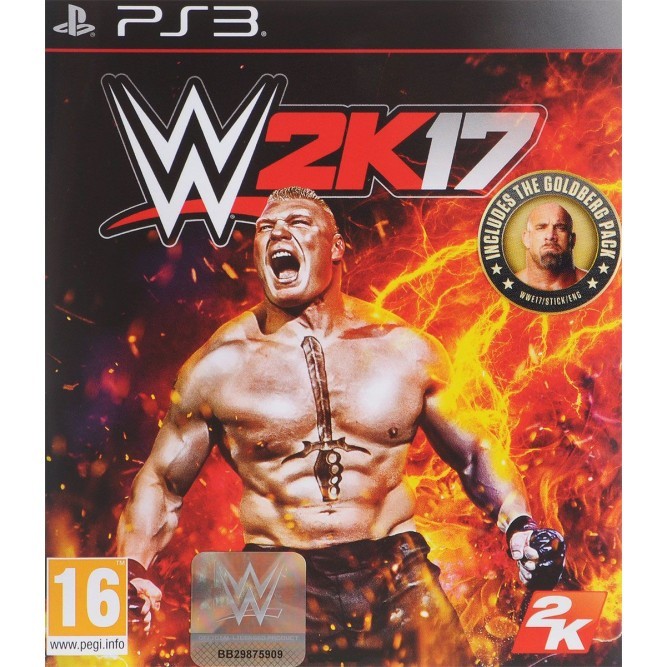 Игра WWE 2K17 (PS3) б/у