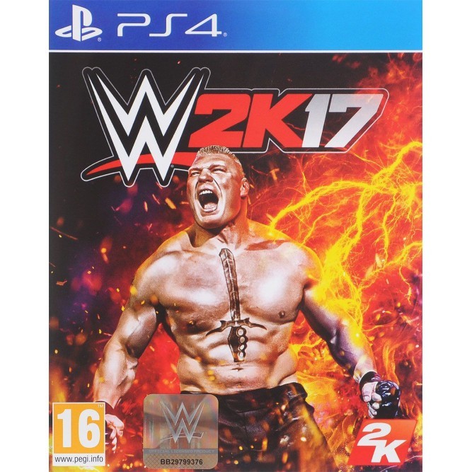 Игра WWE 2K17 (PS4) б/у