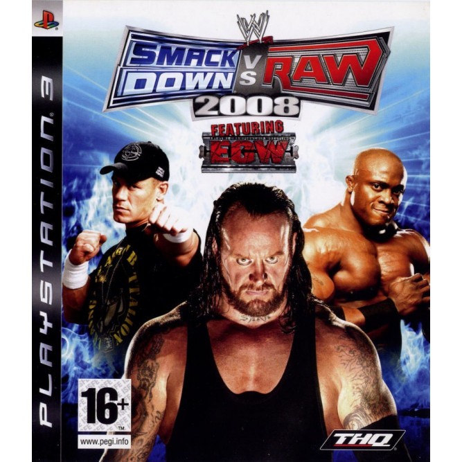 Игра WWE SmackDown vs Raw 2008 (PS3) б/у