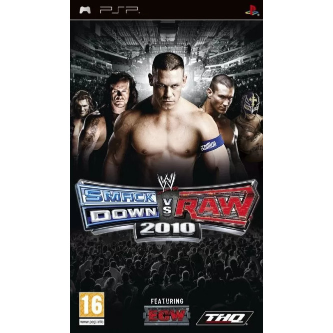 Игра WWE SmackDown vs. Raw 2010 (PSP) (eng) б/у