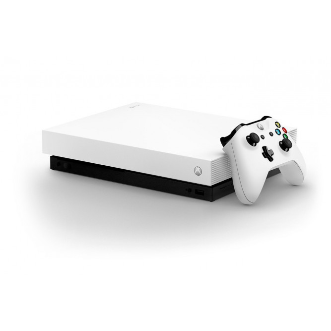 Приставка Xbox One X (1 Тб) (Белая) б/у