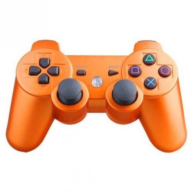 Геймпад Sony Dualshock 3 (PS3) (Аналог) Оранжевый