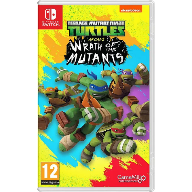 Игра Teenage Mutant Ninja Turtles Arcade (TMNT): Wrath of the Mutants (Nintendo Switch) (eng)
