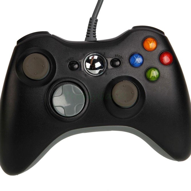 Геймпад Microsoft Controller, проводной (Xbox 360) б/у
