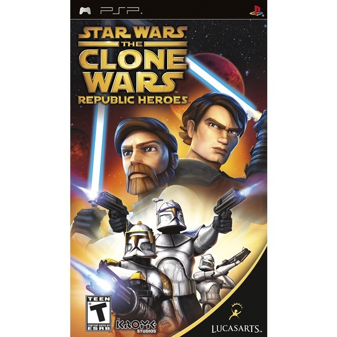 Star wars the clone wars: Republic heroes (PSP)
