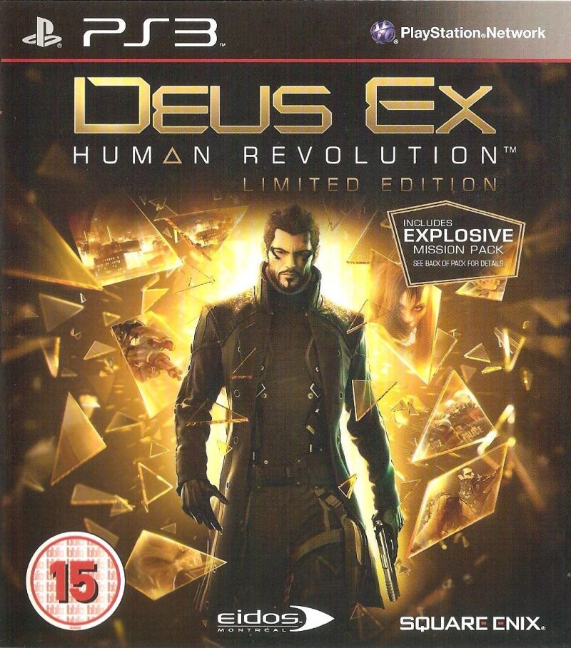 Игра Deus Ex: Human Revolution (PS3) (rus) б/у