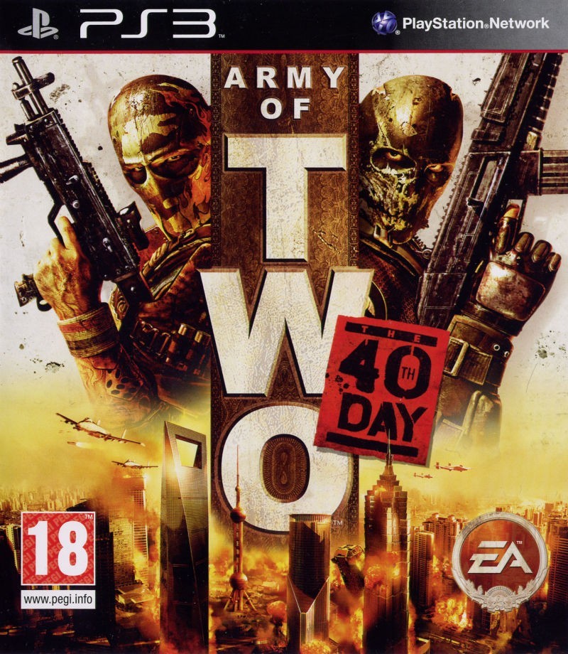 Игра Army of Two: The 40th day (PS3) (eng) б/у