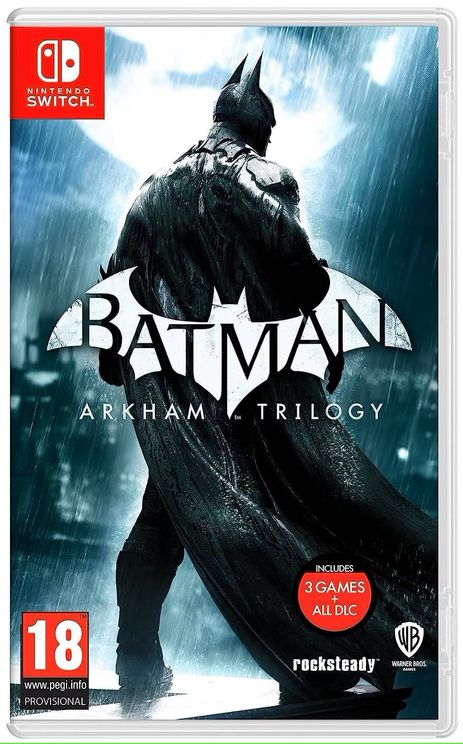 Игра Batman: Arkham Trilogy (Nintendo Switch) (rus sub)