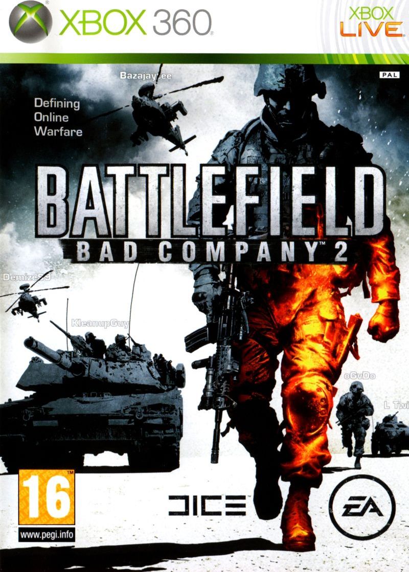 Игра Battlefield: Bad Company 2 (Xbox 360) б/у