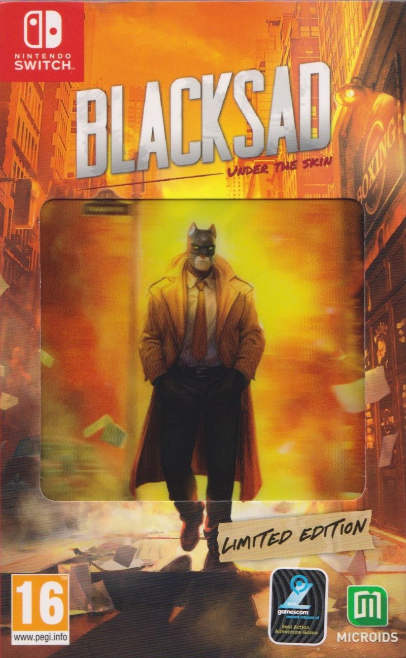 Купить Blacksad: Under The Skin Limited Edition для Nintendo Switch в  наличии СПБ PiterPlay.com