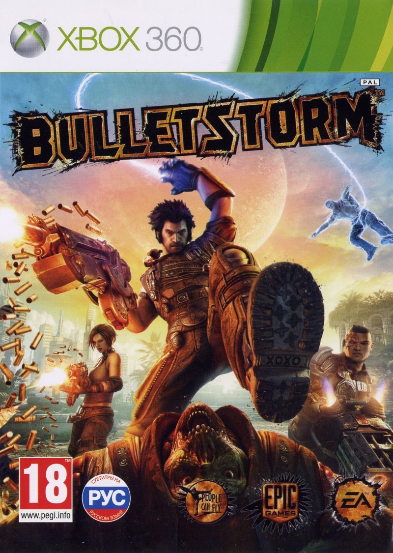 Игра Bulletstorm (Xbox 360) б/у (rus)