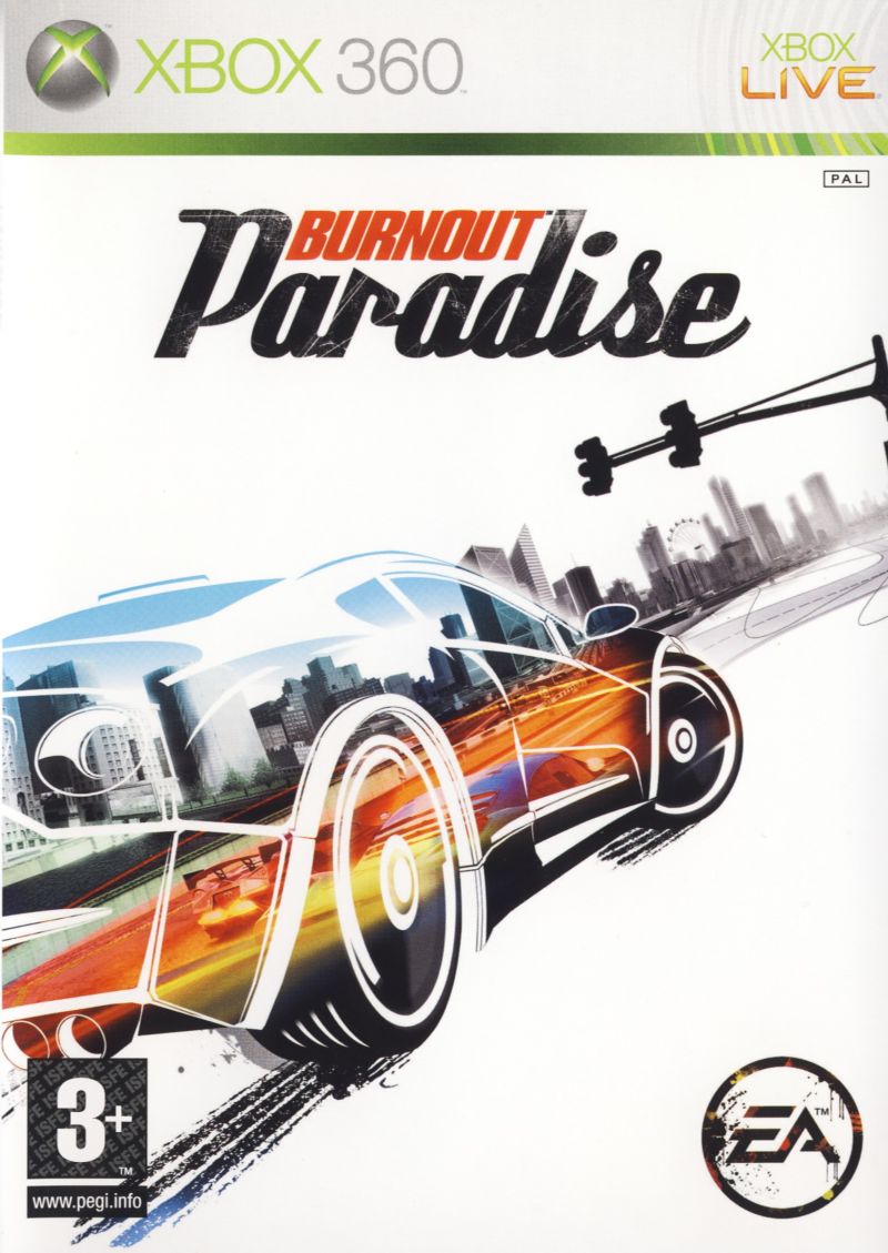 Игра Burnout: Paradise (Xbox 360) (eng) б/у