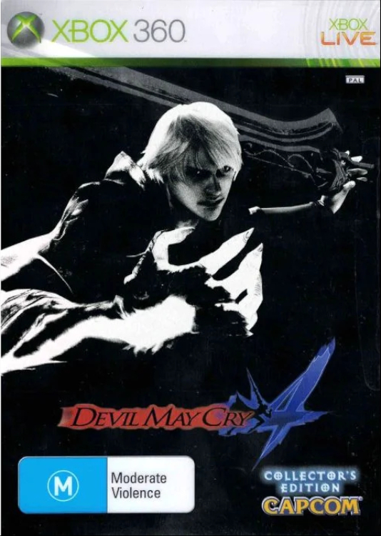 Игра Devil May Cry 4 - Collector's Edition (DMC 4) (Xbox 360) (eng) б/у