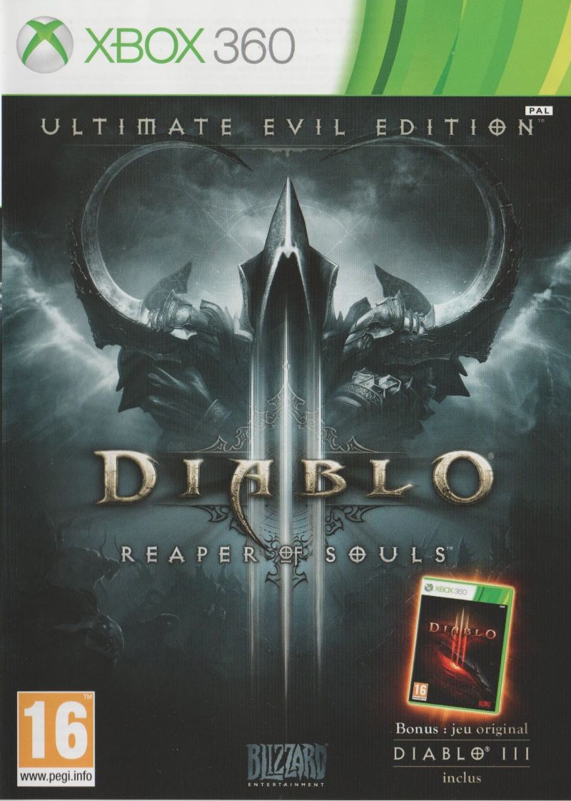 Купить Diablo III 3: Reaper of Souls - Ultimate Evil Edition для Xbox 360 в  наличии СПБ PiterPlay.com