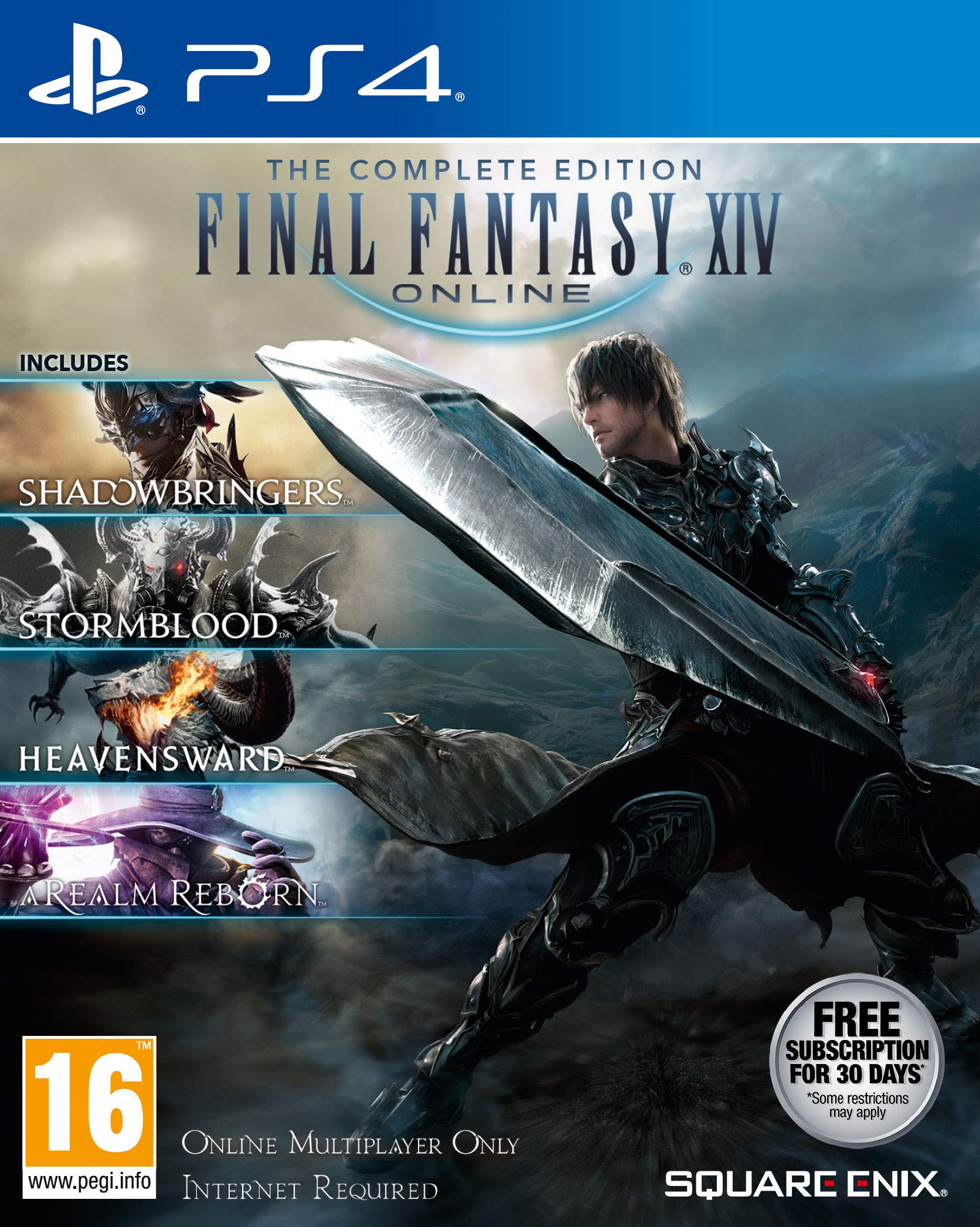 Игра Final Fantasy XIV Online: The Complete Edition (PS4) (eng)