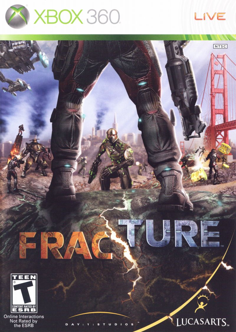 Игра Fracture (Xbox 360) б/у