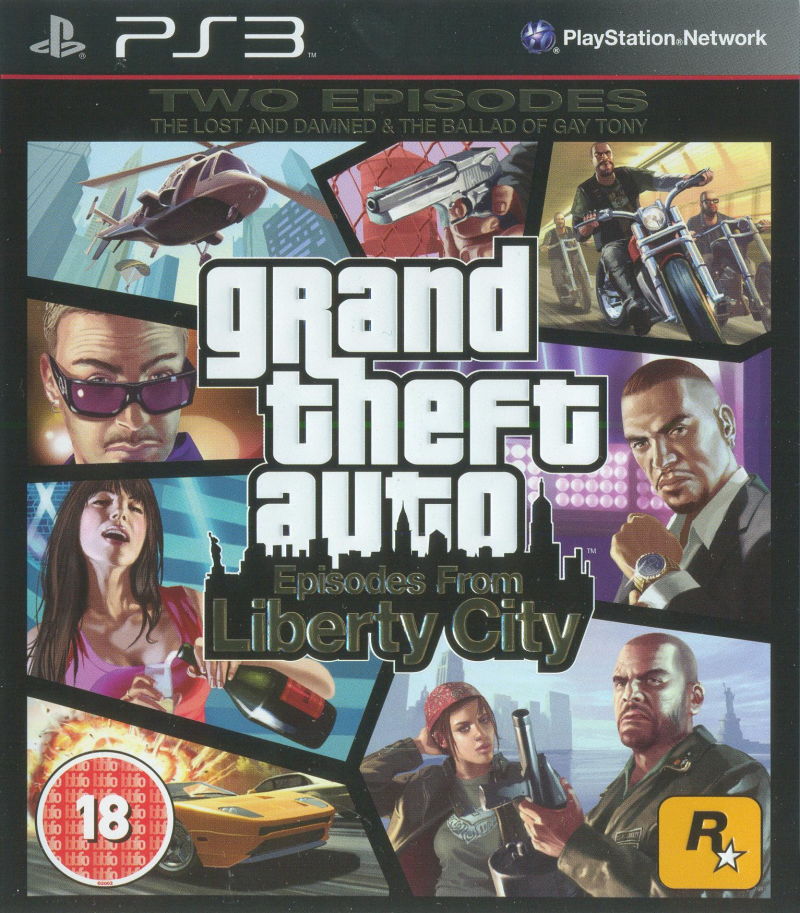 Игра Grand Theft Auto: Episodes from Liberty City (PS3) (eng) б/у