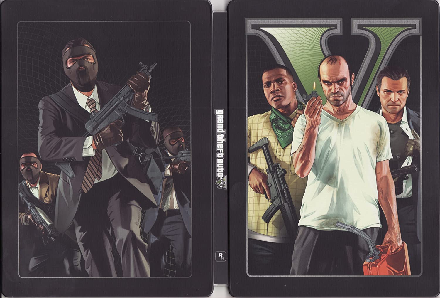 Купить Grand Theft Auto V (Steelbook) (GTA 5) для Xbox 360 в наличии СПБ  PiterPlay.com