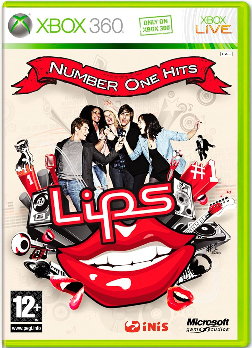 Игра Lips: Number One Hits (Xbox 360) (rus) б/у