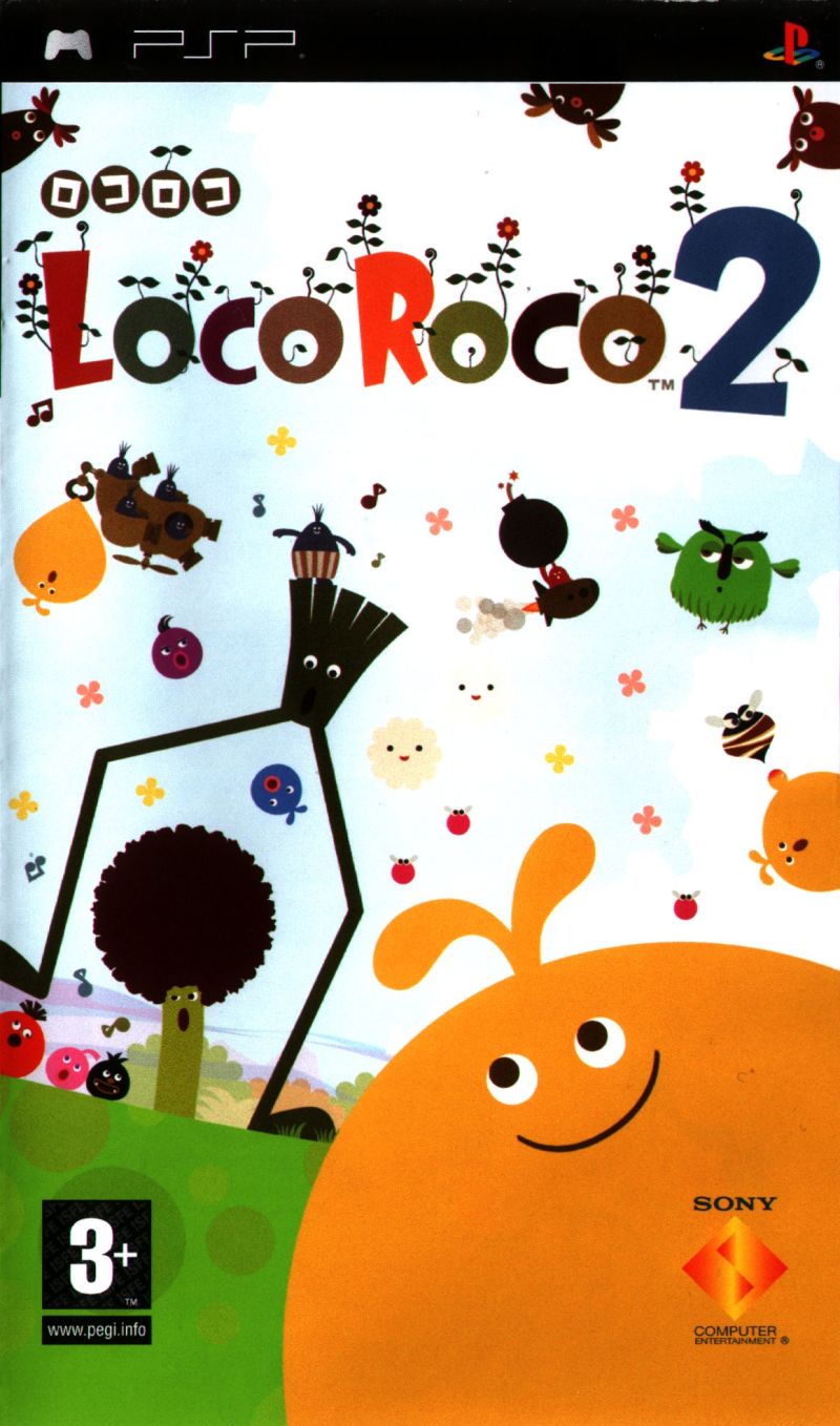Игра LocoRoco 2 (PSP) б/у (eng)