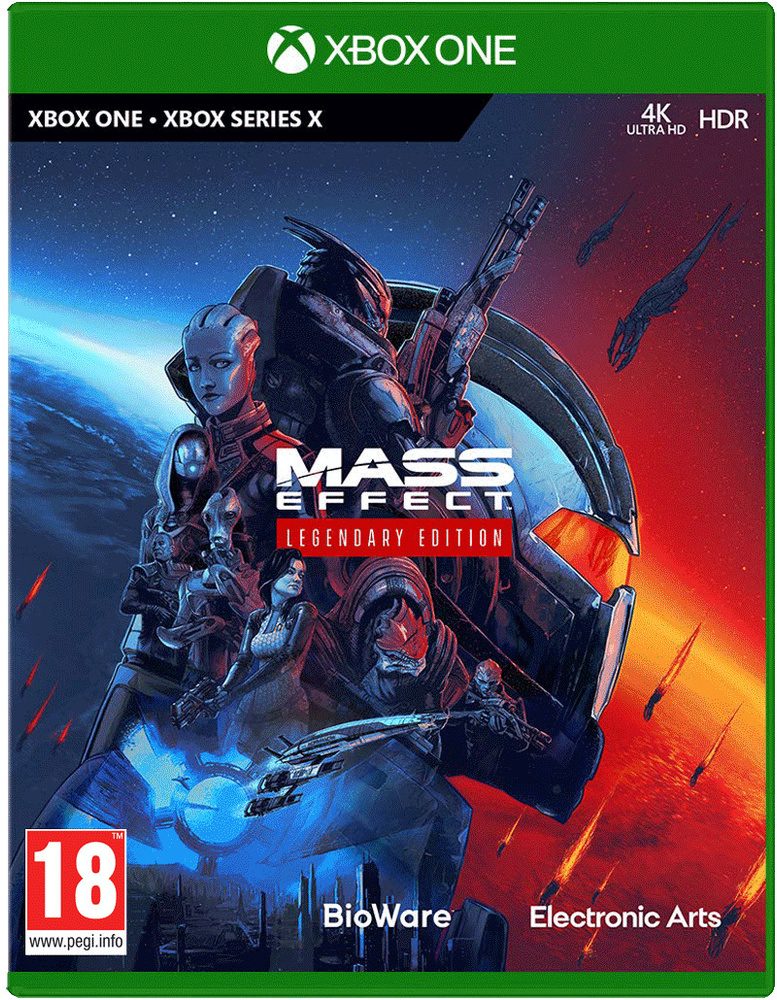 Игра Mass Effect Trilogy - Legendary Edition (Xbox) new rus sub