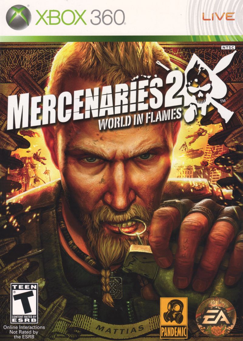 Игра Mercenaries 2: World in Flames (Xbox 360) (rus sub) б/у