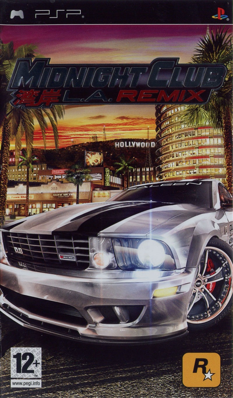 Купить Midnight Club: LA Remix для PSP б/у в наличии СПБ PiterPlay.com